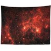 BELECO 7x5ft Fabric Red Galaxy Nebula Backdrop Universe Outer Space