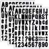 Number Stickers Large Alphabet Waterproof Stickers Letter Stickers Number Stickers