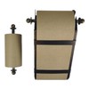 FTWDesign Retro Notizrollenhalter aus Metall - 15m Notizblock mit Ersatzrolle