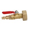 2pcs Brass Winterize Blowout Adapter 3/4 Internal and External Thread