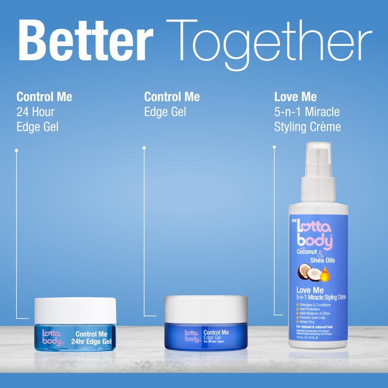 Lottabody, Love Me 5 in 1 Miracle Creme, Heat Protection