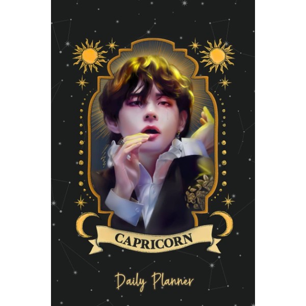Daily Planner: Kim Taehyung Zodiac Capricorn Bangtan Boys Korean Band