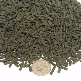 Aquatic Foods Inc. Cichlid Mix Micro Sticks, APX 3/64" x 1/4" to 5/16" Egg, Earthworm, Color Enhancing Micro Sticks Perfect for Small Discus, Small & Medium Cichlids, All Tropical Fish - /1/2-lb