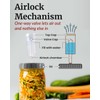 Elementi Fermentation Kit - Set of 2 Glass Easy Grip