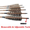 Archery Traditional Arrows 300 400 500 600 Spine Turkey Feather