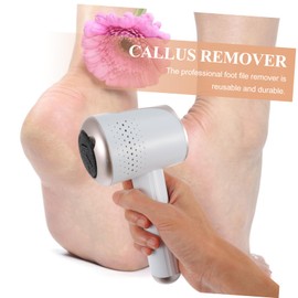 FOMIYES 1 Set Electric Foot Grinder Racked Skin Remover Electric Pedicure Grinder Electric Grater Feet Pedicure File Power Tools Heel Crack Remover Cheese Grater Electric Abs White