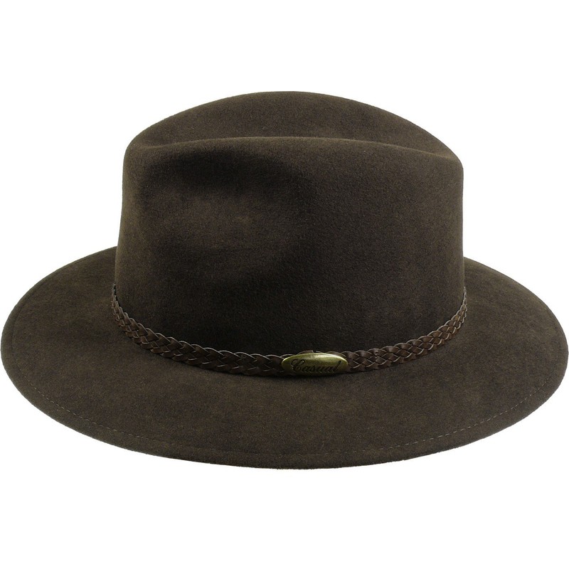 Harrys-Collection Rolling Hat in 3 Colours - brown, size: 59