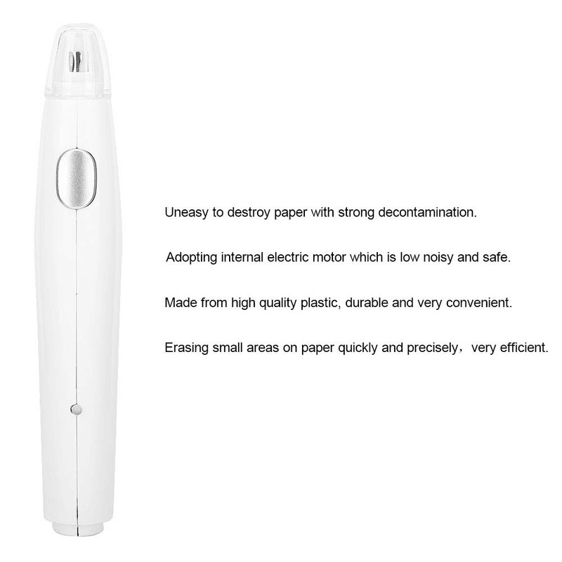 Electric Eraser Handy Electric USB Charging Refillable Eraser with 16
