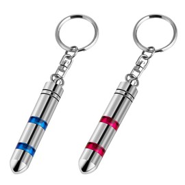 YANGMUDAN Anti-Static Key Holder, Anti-Static Electricity Removal Key Holder, for Cars, Anti-Static, 2 Stage Removal System, Car Key Chain, Easy Removal, Antistatic, Set of 2