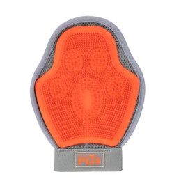 Fancy Pets Guante de Limpieza para Perro, Remueve Pelo Muerto y Suelto, Masajea y Cepilla, Uso en Mascota, Ropa o Muebles - 1 Pieza