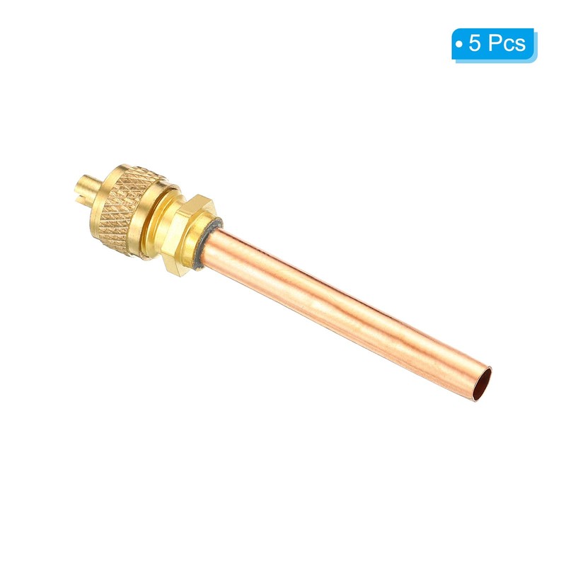 PATIKIL 1/4" SAE x 6mm OD x 50mm Stem x