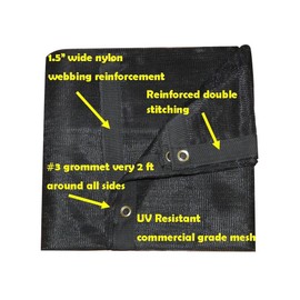 MP - Mighty Products Debris Safety Net, 10' x 12'