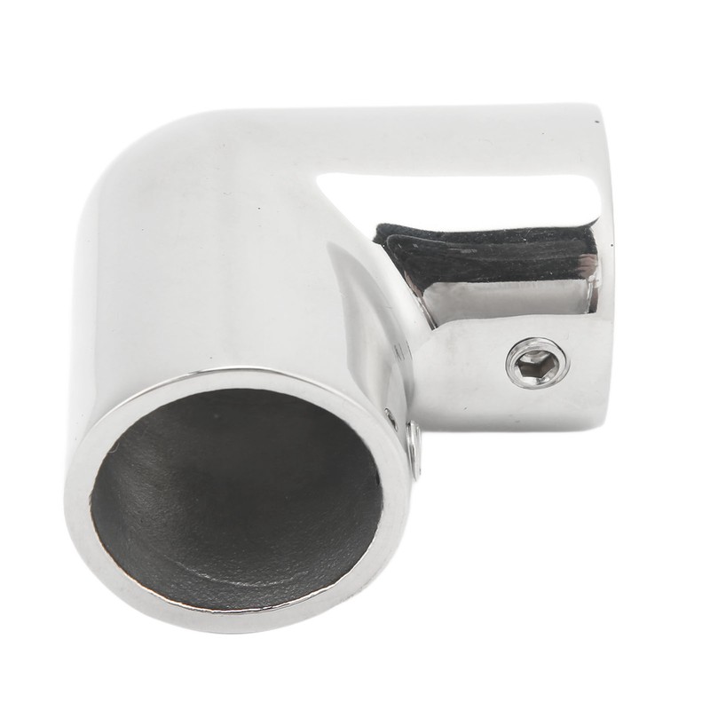 2 Way Boat Hand Rail Right Angle Stainless Steel Sturdy