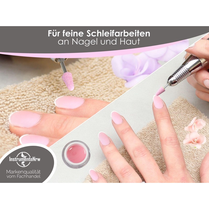 Fine corundum stone grinder, ceramic grinder, nail cutter, manicure, nail