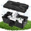 Luziyun Waterproof Cable Box, IP54 Garden Cable Box Waterproof with