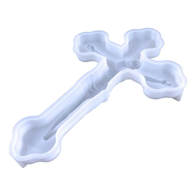 Moldes De Resina Cruzada De Molde De Silicona Blanco