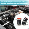 X AUTOHAUX 1 Set Intercooler Hose Clamps Kit for Ford