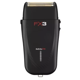 BaBylissPRO FX3 Professional High Speed Foil Shaver Black | FXX3SB