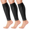 CAMBIVO 3 Pairs Calf Compression Sleeves for Women and Men,