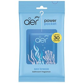 Godrej Aer Power Pocket Bathroom Fragrance - Sea Breeze