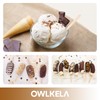 OWLKELA 100PCS 4.5inch Lolly Sticks, Wooden Lollipop Sticks, Craft Stick