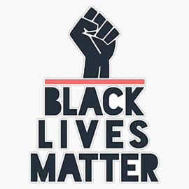 Magnet Black Lives Matter Sticker Vinyl Magnet Bumper Sticker Refrigerator Magnet Flexible Reuseable Magnetic Vinyl 5"