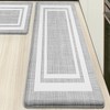 WEZVIX Anti Fatigue Kitchen Floor Cushioned Standing Mat Set, 1/2