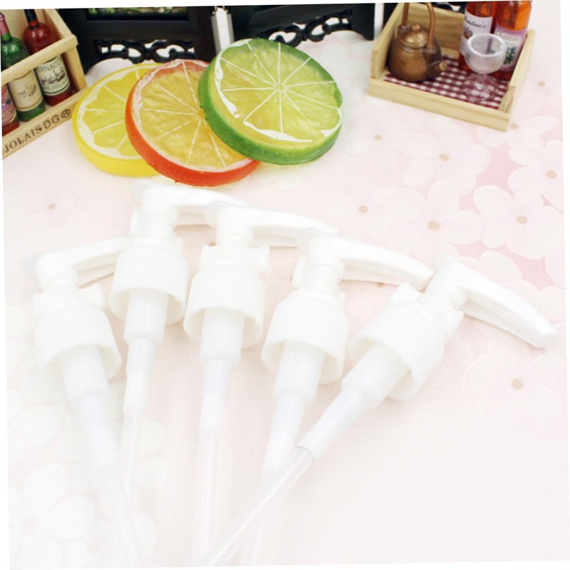 FOMIYES 8pcs Refillable Press Pump Bottles for Lotion and Liquid
