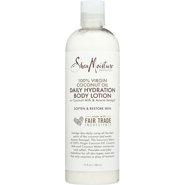 Shea Moisture Virgin Coconut Oil Daily Hydration Body Lotion, 13