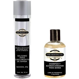 Kit Bálsamo de Crecimiento para Barba y Bigote con NOXIDIL y Shampoo y Acondicionador de Barba 2 en1. Bálsamo para crecimiento de barba y bigote. - EXTRA FUERTE - Estimula y Fortalece tu Barba y Bigote - Contiene INGREDIENTES 100% NATURALES - Rápida Absor