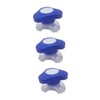 Baluue 3pcs Portable Plastic Tablet Cutter and Pulverizer for Boy