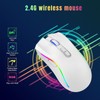 Wireless Mouse 2.4G USB Receiver 800 to 4800 DPI Ergonomic