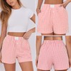 Lziizl Womens Boxer Shorts Cotton Summer Casual Pajama Y2K Sleep