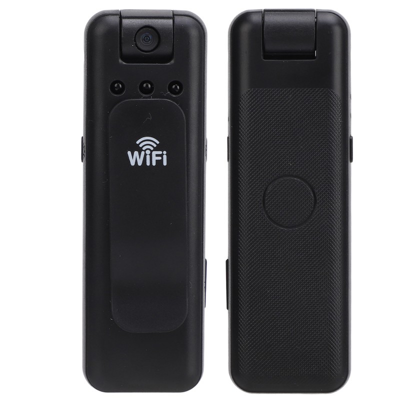 Clip Camera 1080P 155° Large Wide Angle 180° Rotating WiFi