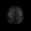 Shhh Silk Black Silk Turban