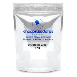 Citrato De Zinc, 1 Kg                                                                                                                                 