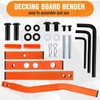 Deck Board Straightening Tool 24In, Adjustable Deck Board Bender, Heavy-Duty