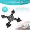 4 in 1 Chuck Key Fit, Handheld Multifunctional Universal Drilling