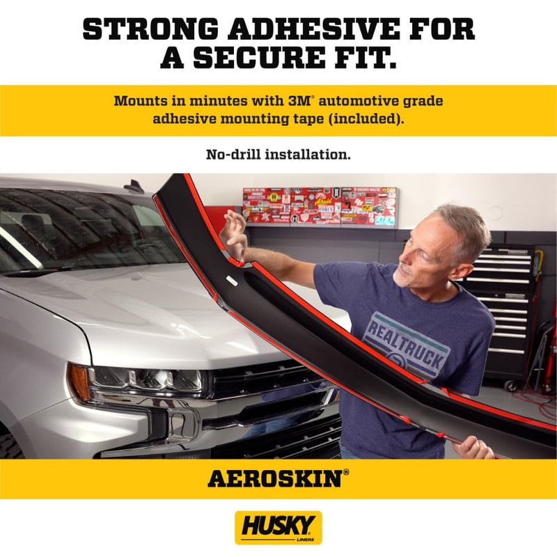 Husky Liners Aeroskin Hood Protector | Fits 2012-2015 Toyota Tacoma