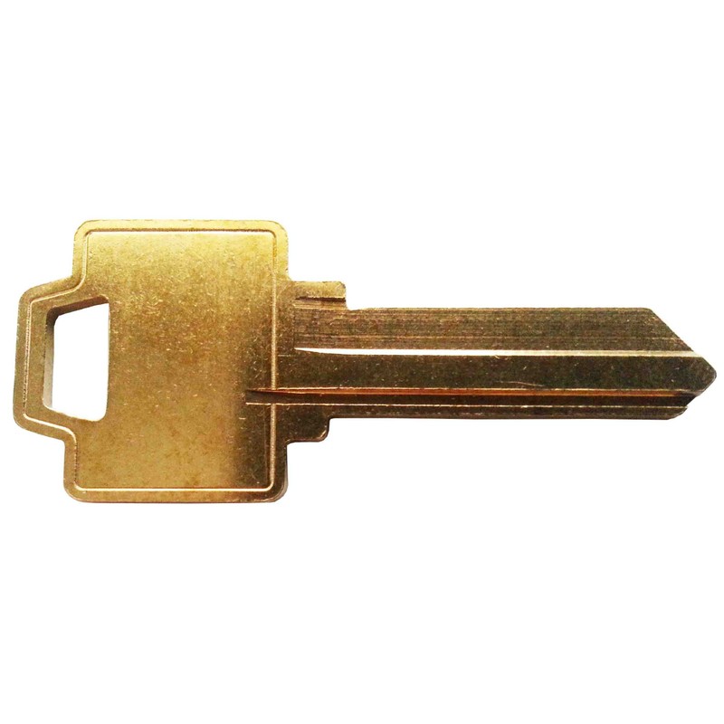 WEISER WR5 KEY BLANK BRASS250 PACK