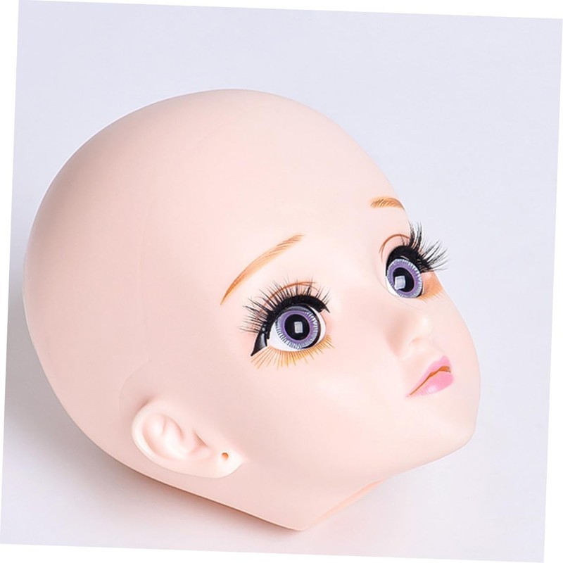Baluue Makeup Mannequin Head for Eyelash Extension Training Realistic Face