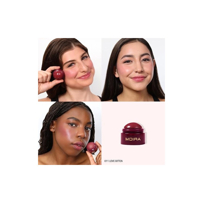 Moira Rubor Soft Blush Balm (011, Love Bitten)