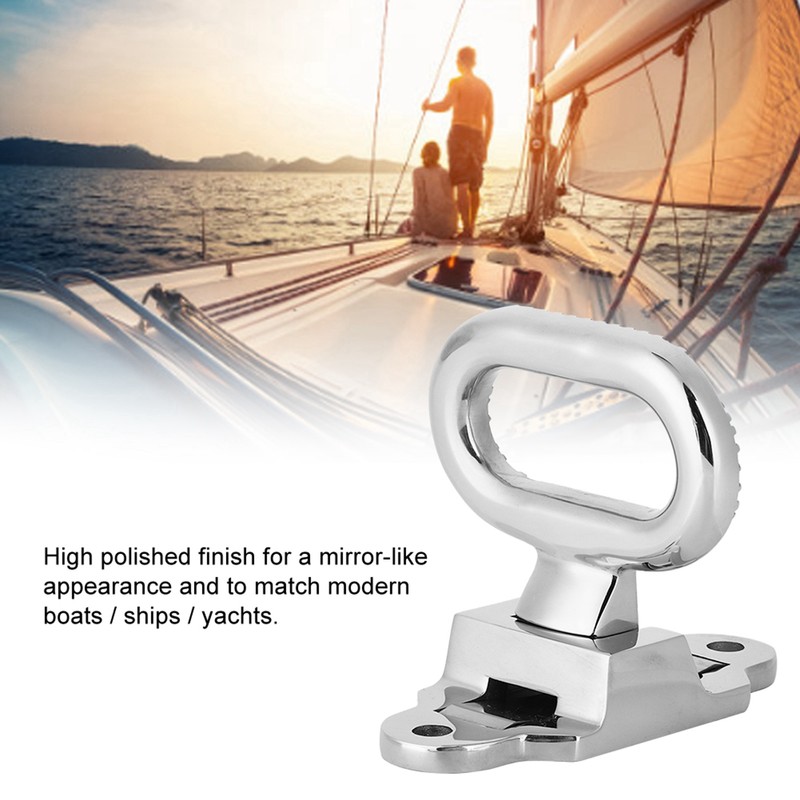 Stainless Steel Folding Mast Step Safety Marine Boat Hardware for