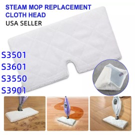 Fits Shark Replacement Reusable Washable Replacement Cleaning Pads for Shark Steam Mop S3501 S3601 S3550 S3901 U - 4