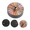 SHOWERORO Retro Fridge Magnets Creative Clock Stickers Vintage Wall Clock