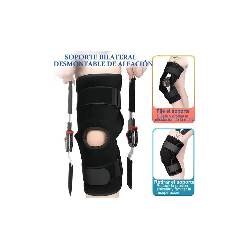 Rodillera Mecanica Postoperatoria Soport Ortopedia Ajustable
