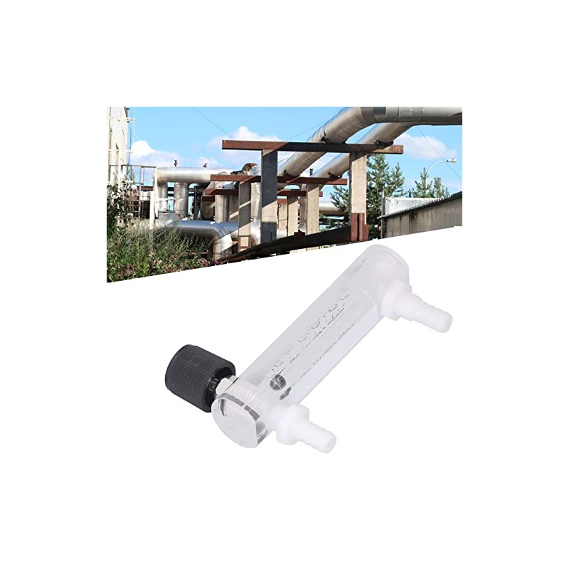 Gas Flow Meter Ml/min Tester, Transparent Gas Tester Flowmeter, Large