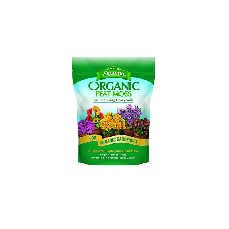Espoma Organic Peat Moss; All-Natural Horticultural Grade Sphagnum Peat Moss