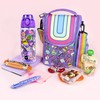 Fringoo - 600ml Kids Water Bottle with Straw & Fliptop