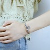 chengxun Love Heart Bead Anklet Bracelet for Women Girls Anxiety